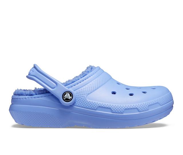 Adults' Crocs Classic Lined Clogs in Moon Jelly color