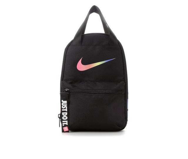 Nike JDI Shine Lunch Bag in Black/Rainbow color