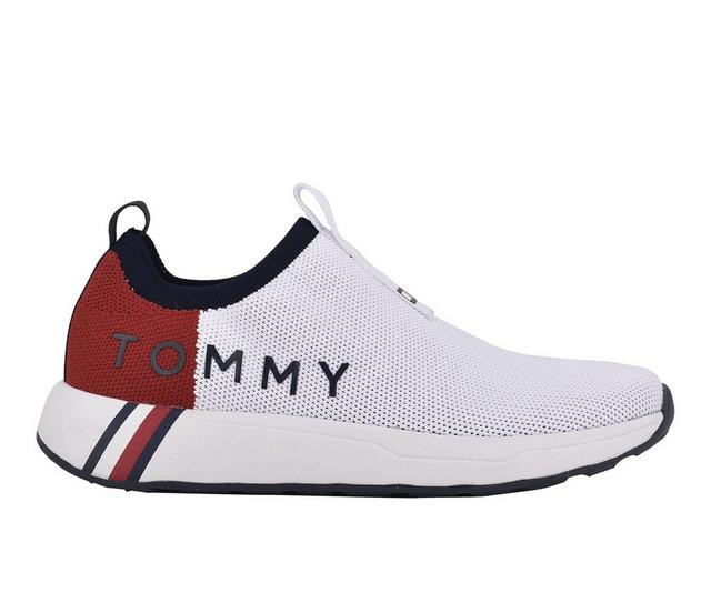 Women's Tommy Hilfiger Aliah Sneakers in White Multi color