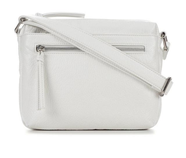 Bueno Of California POK 5112 Crossbody Handbag in White color