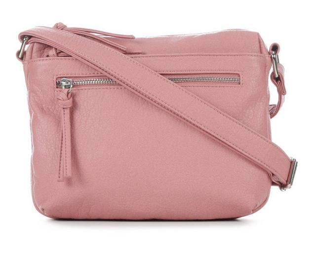 Bueno Of California POK 5112 Crossbody Handbag in Rose color