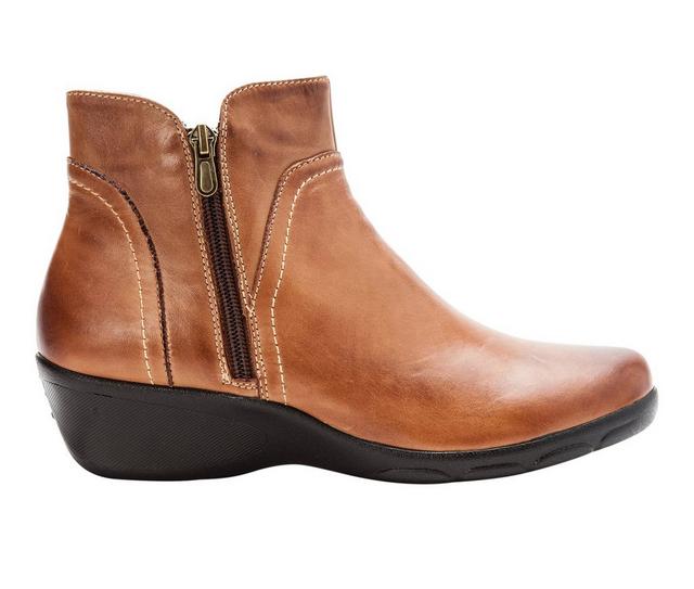 Women's Propet Waverly Booties in Tan color