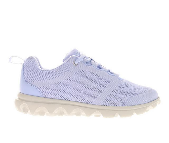 Women's Propet TravelActiv Walking Shoes in Lavender color