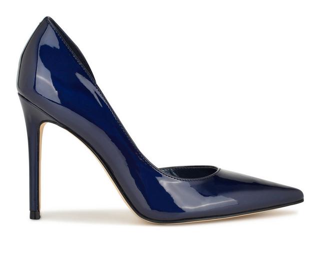 Women's Nine West Folowe Stilletto Pumps in Dark Blue color