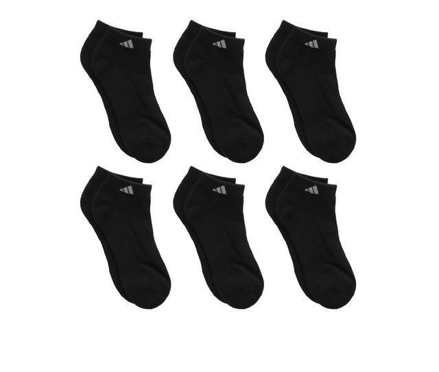 Adidas 6 Pair Women's Cushion Low Cut Socks in Black color