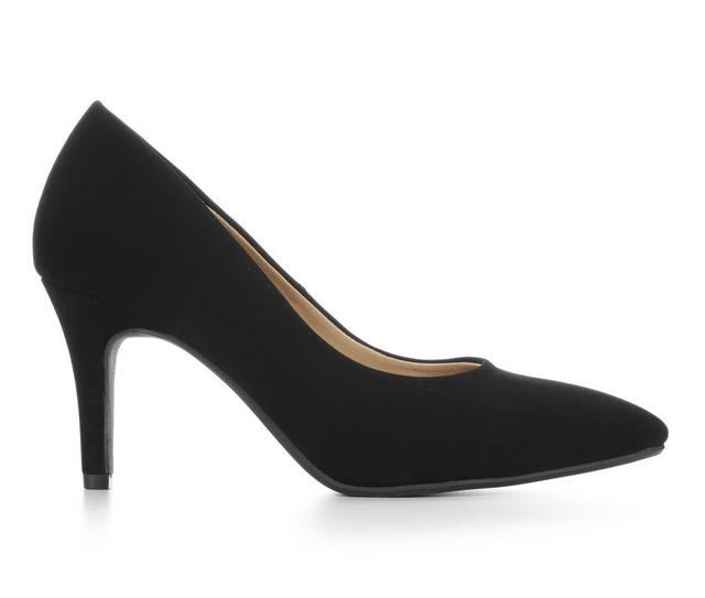 Women's City Classified Coen-S Pumps in Black Nubuck color