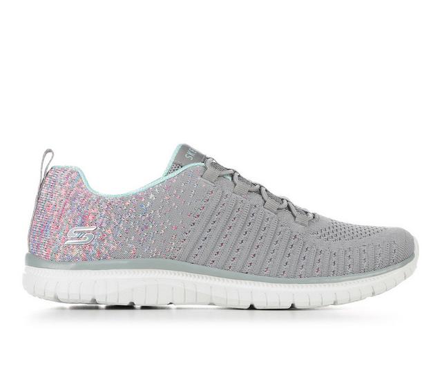 Women's Skechers Virtue 104411 Slip-On Sneakers in Grey/Multi color