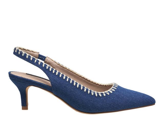 Women's French Connection Quinn Pumps in Denim color