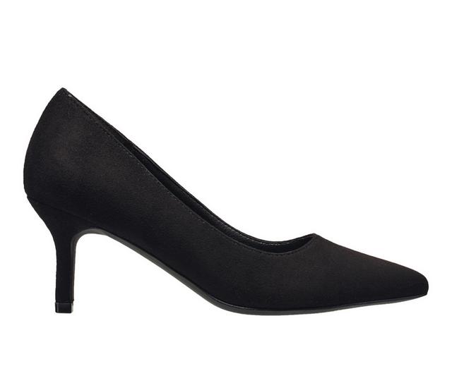 Women's French Connection Kate Pumps in Black Suede color