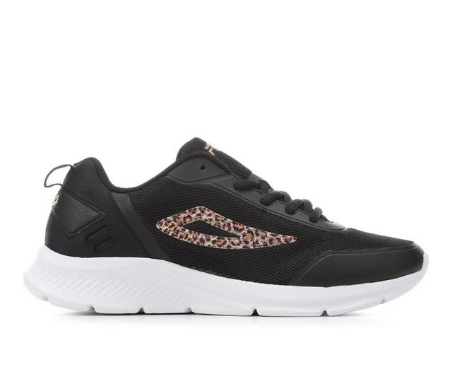 Women's Fila Memory Speedchaser 5 Sneakers in Black/Leopard color