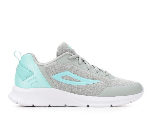 Women's Fila Memory Speedchaser 5 Sneakers in Grey/Teal color