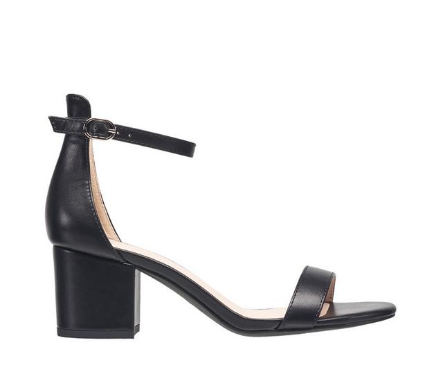 Women's H Halston Practical Dress Sandals in Black color