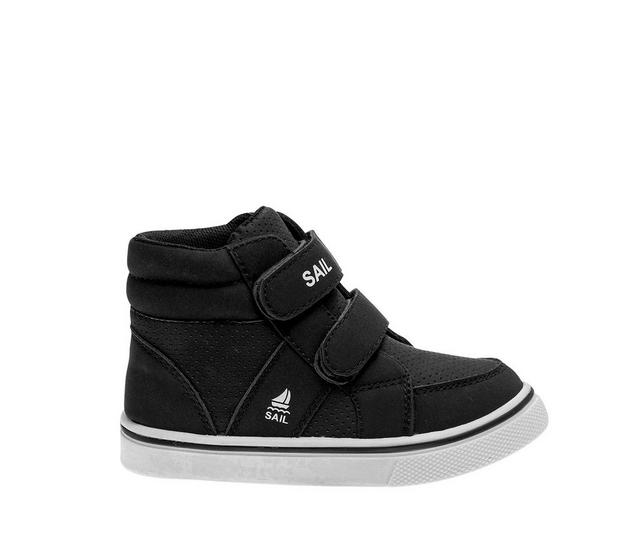 Boys' Sail Toddler & Little Kid Amsterdam Sneakers in Black color