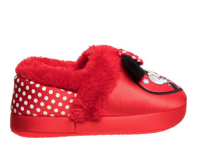 Disney Toddler & Little Kid Minnie Red Candy Slipper in Red color