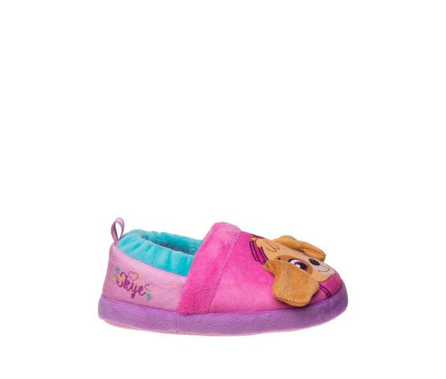 Nickelodeon Toddler & Little Kid Cozy Paw Slippers in Pink/Purple color