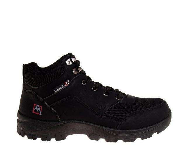 Men's Avalanche Ridge Hiking Boots in Black color