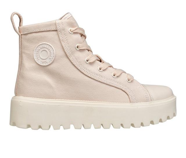 Women's French Connection Angel Platform Sneakers in Natural color