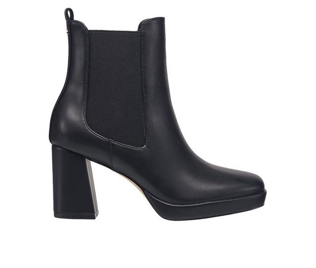 Women's French Connection Penny Chelsea Booties in Black color