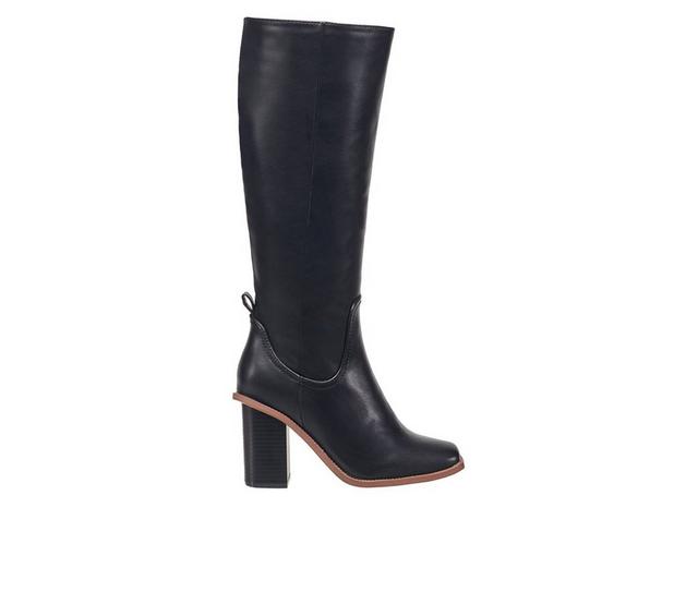 Women's French Connection Hailee Knee High Boots in Black color