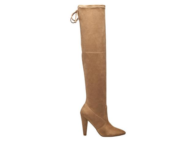 Women's French Connection Jordan Over-The-Knee Boots in Tan color