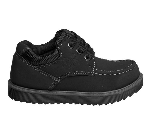 Boys' Beverly Hills Polo Club Toddler Boston Oxfords in Black color