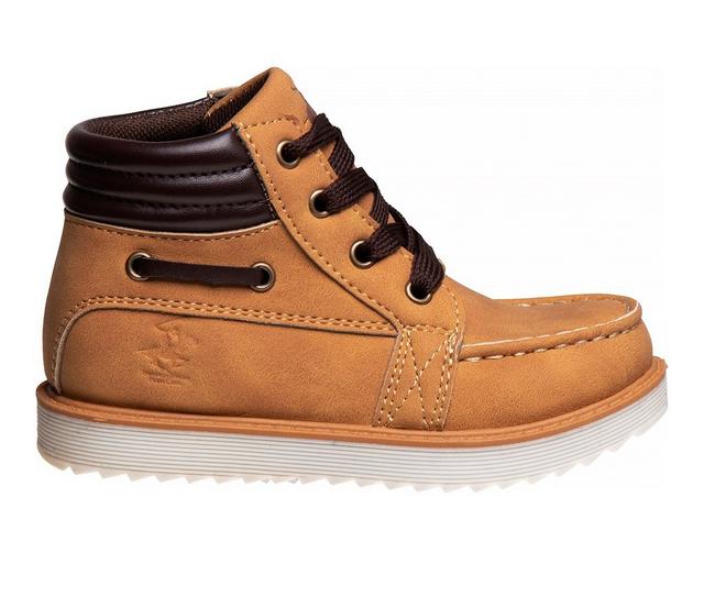 Boys' Beverly Hills Polo Club Toddler Fankfurt Boots in Tan color