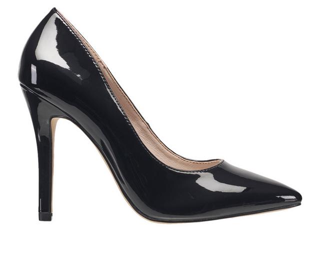 Women's French Connection Sierra Pumps in Black Patent color