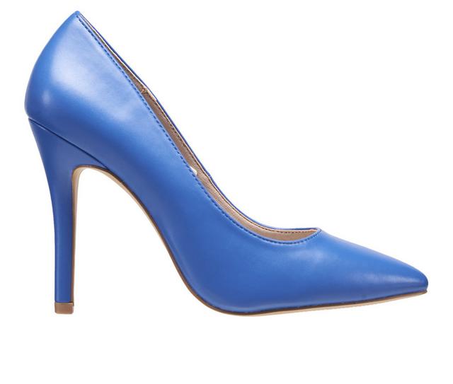 Women's French Connection Sierra Pumps in Royal Blue color