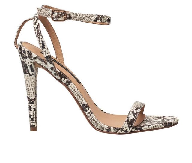 Women's French Connection Tessa Dress Sandals in Snake color