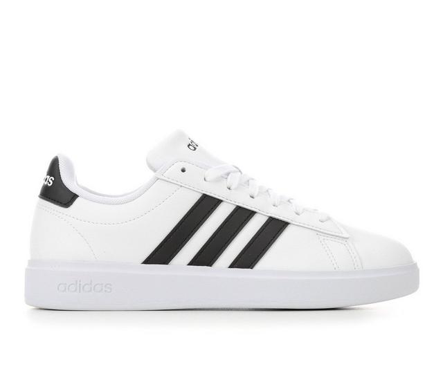 Women's Adidas Grand Court 2.0 Sneakers in White/Black color