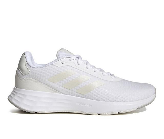 Women's Adidas Start Your Run Sneakers in White/White color