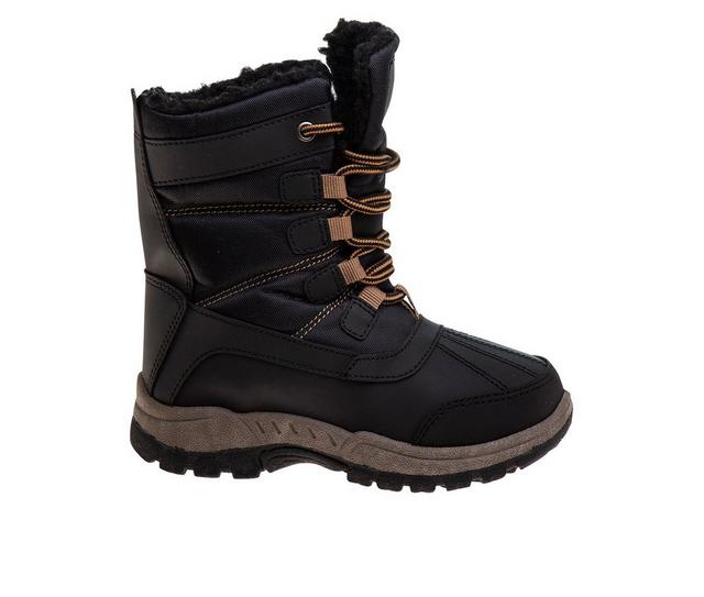 Boys' Beverly Hills Polo Club Toddler & Little Kid Mammoth Winter Boots in Black/Brown color