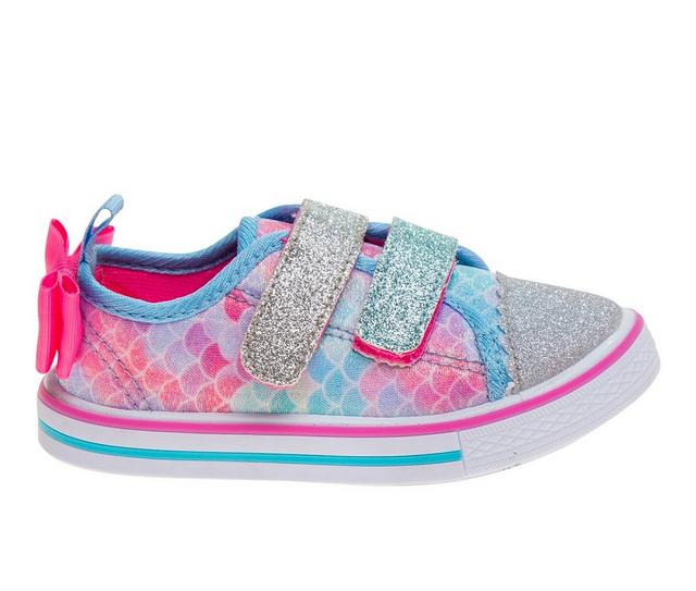 Girls' Laura Ashley Toddler & Little Girl Angie Sneakers in Blue Multi color