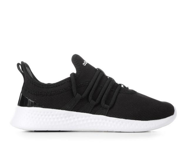 Women's Adidas Puremotion Adapt 2.0 Slip-On Sneakers in Black/White color