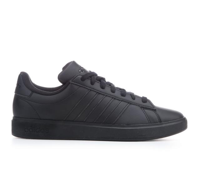 Men's Adidas Grand Court 2.0 Sneakers in Triple Black color
