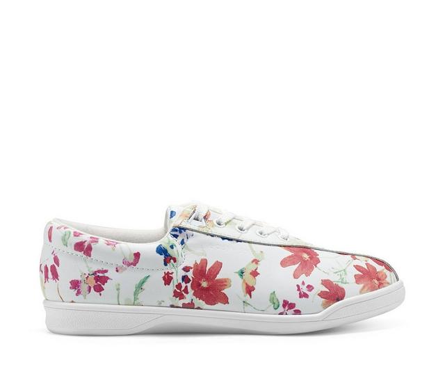 Women's Easy Spirit AP Casual Sneakers in White Floral color