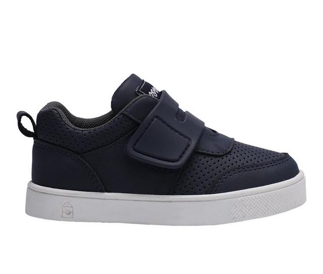 Boys' Oomphies Toddler & Little Kid Devon Sneakers in Navy/Navy color