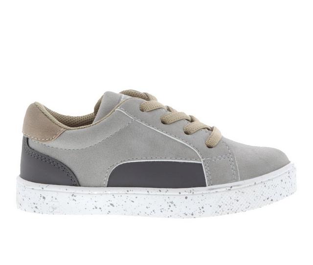 Boys' Oomphies Toddler & Little Kid Leo Sneakers in Grey color