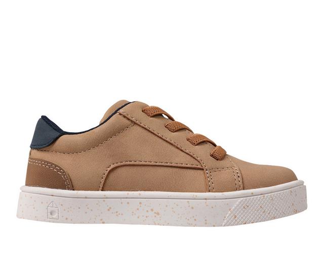 Boys' Oomphies Toddler & Little Kid Leo Sneakers in Tan color