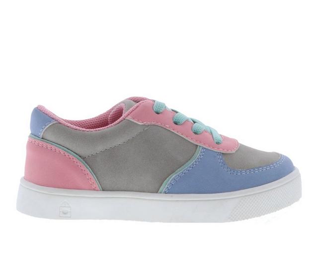 Girls' Oomphies Toddler & Little Kid Mika Sneakers in Grey color