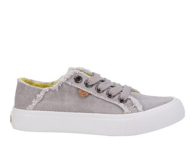 Girls' Lamo Footwear Little Kid & Big Kid Vita Platform Sneakers in Washed Grey color