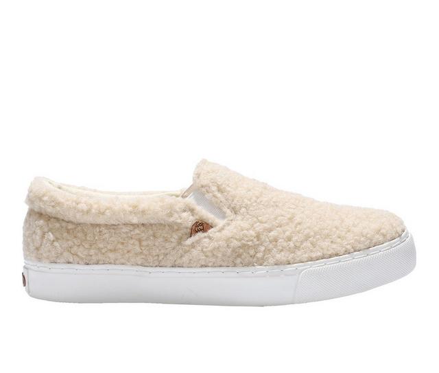 Women's Lamo Footwear Piper Slip-On Shoes in Cream Wool color