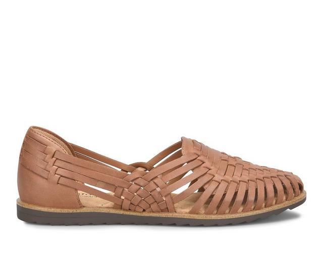 Women's Comfortiva Rainer Flats in Luggage color