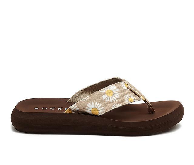 Women's Rocket Dog Spotlight Flip-Flops in Natural color