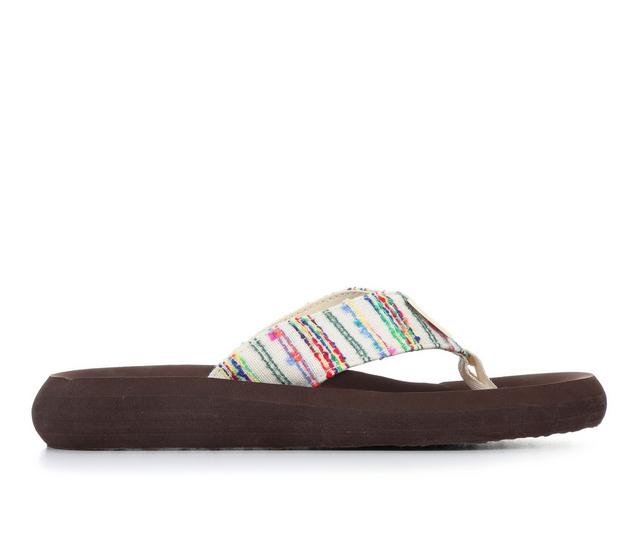 Women's Rocket Dog Spotlight Flip-Flops in Multi Stripe color