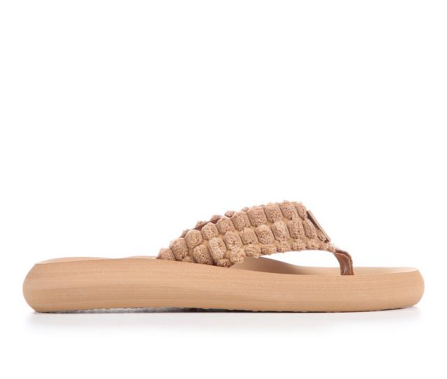 Women's Rocket Dog Spotlight Flip-Flops in Camel color