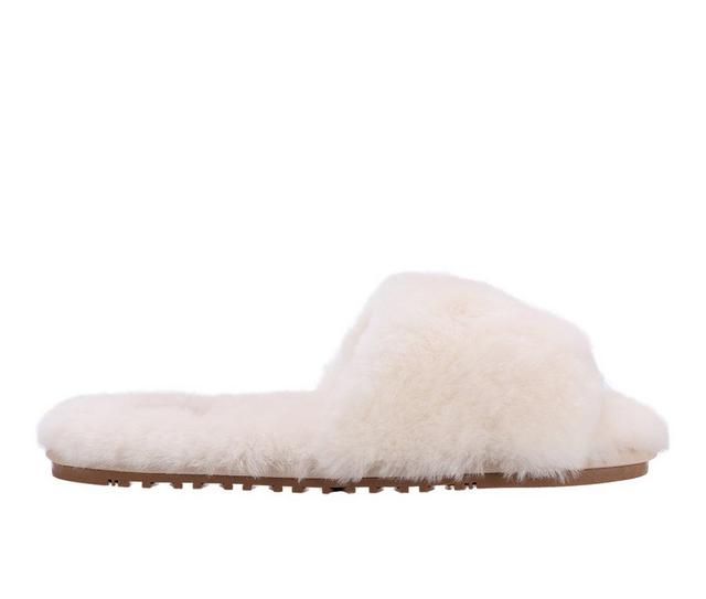 Lamo Footwear Naomi Slippers in Cream color