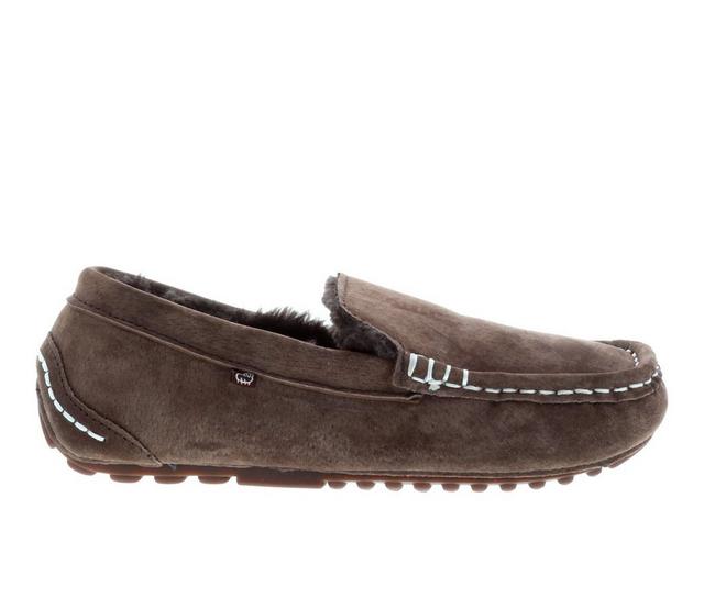 Lamo Footwear Callie Moccasins in Chocolate color