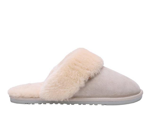 Lamo Footwear Women's Scuff Slippers in Dove color