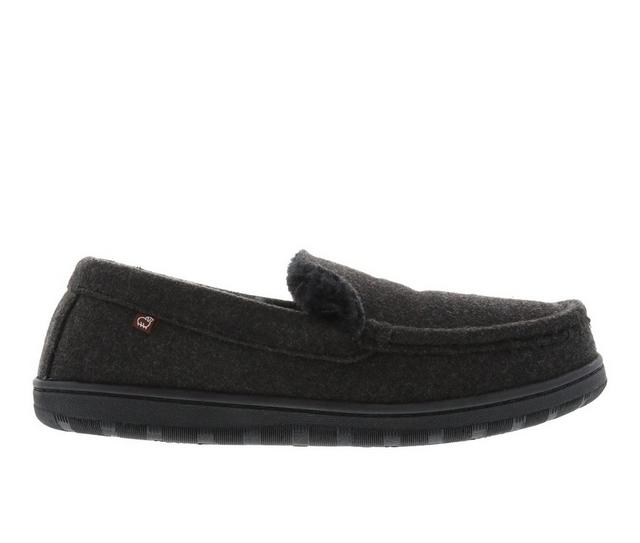 Lamo Footwear Harrison Wool Slippers in Black color